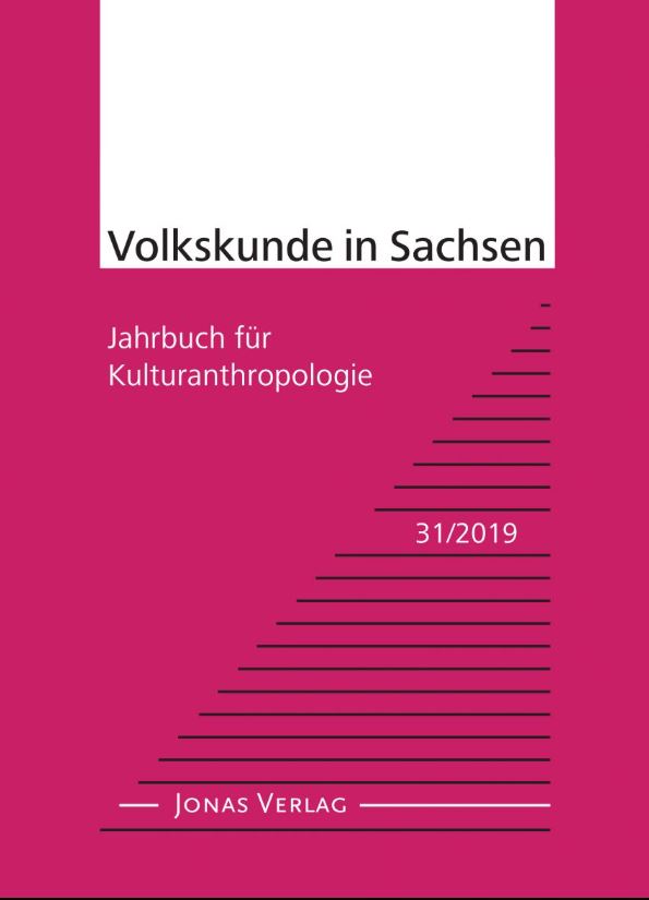 Cover des Jahrbuchs Volkskunde in Sachsen