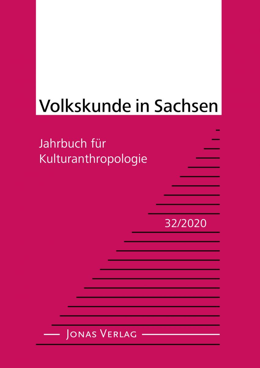 Cover des Jahrbuchs Volkskunde in Sachsen