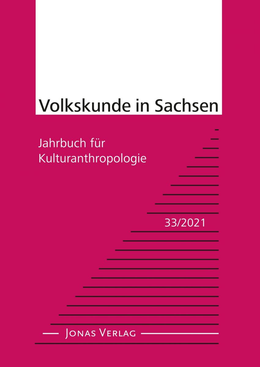 Cover des Jahrbuchs Volkskunde in Sachsen